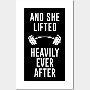 And She Lifted Happily Ever After Posters and Art